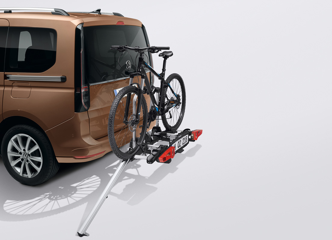 Volkswagen Genuine Bicycle rail Loading aid for towing hitch bicycle carrier, separable, including bag