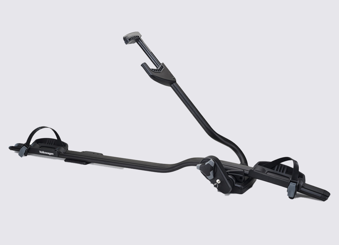 Volkswagen Genuine Bicycle holder for bicycle frames of up to 100 mm (oval)/80 mm (round)