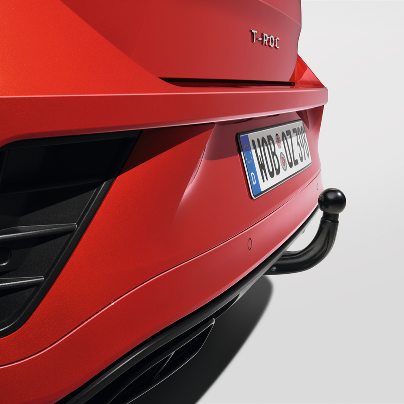 Volkswagen Genuine Removable towing hitch