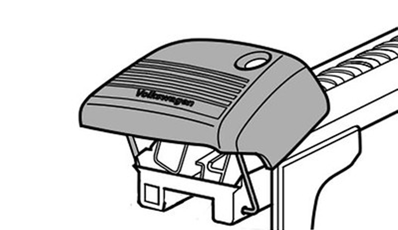 Volkswagen Genuine Cap for Cross Bars