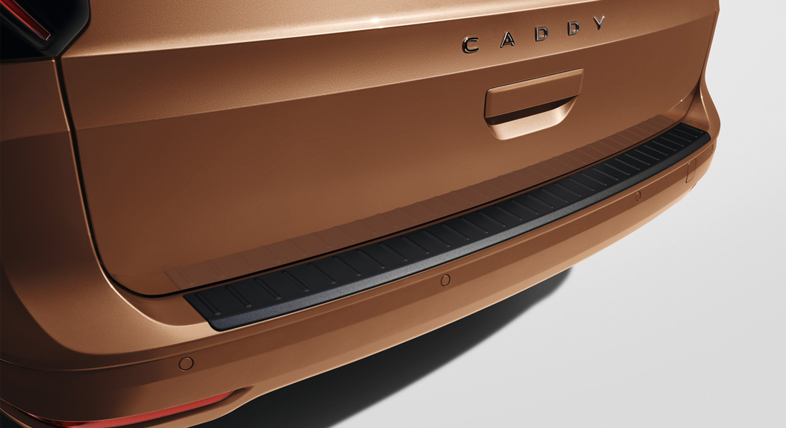 Volkswagen Genuine Loading sill protection Black, grained