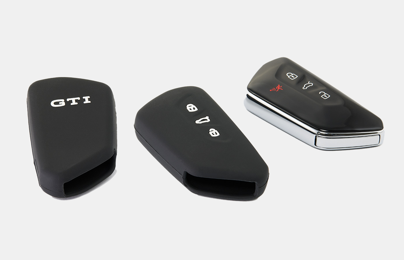 GTI Collection Key Cover, black/red