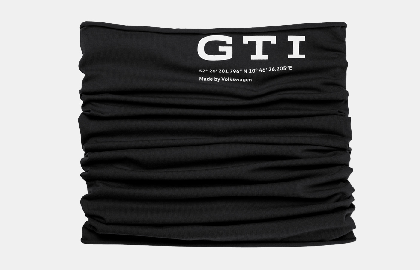 Multi-functional snood/scarf - black