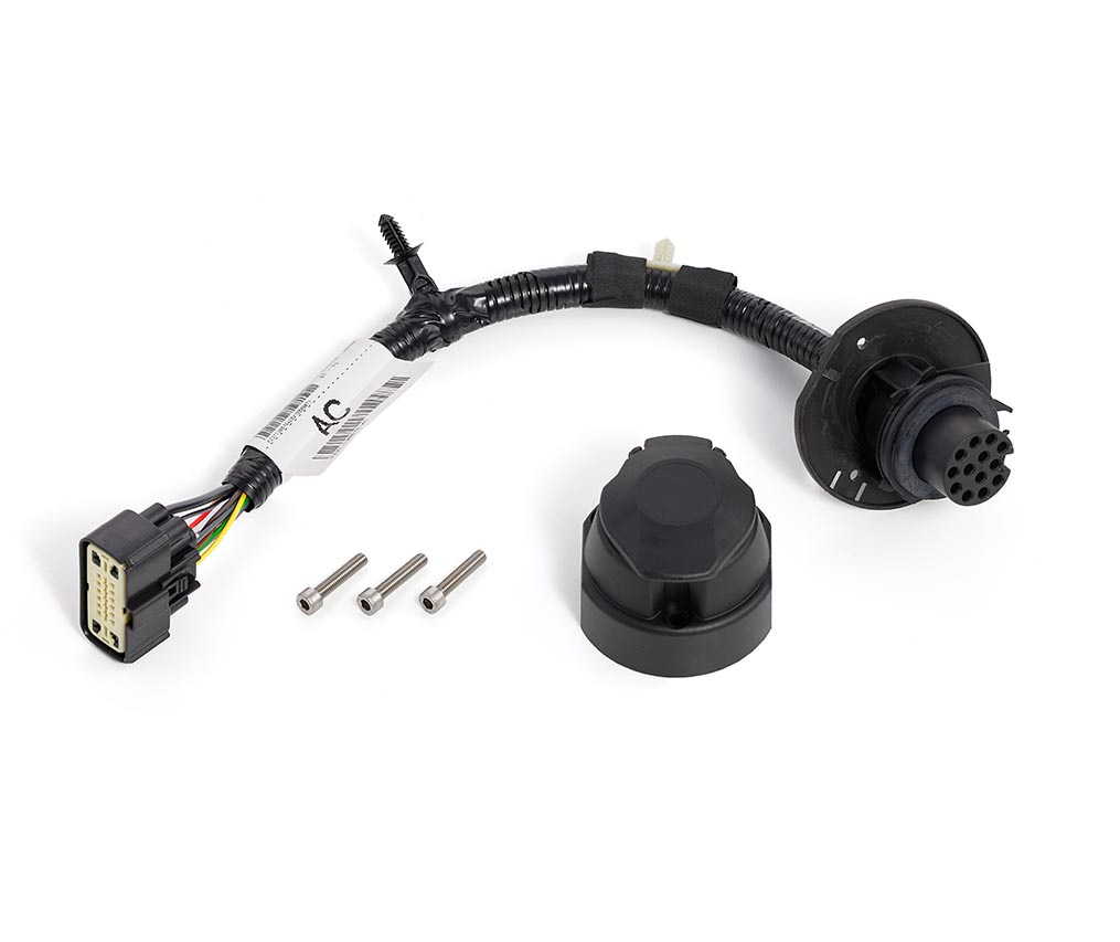 E-Kit, 13-pin for fixed tow hitch, for vehicles with preparation 1D3