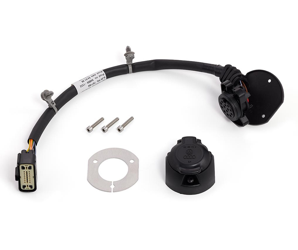 E-Kit, 13-pin for detachable tow hitch, for vehicles with preparation 1D3