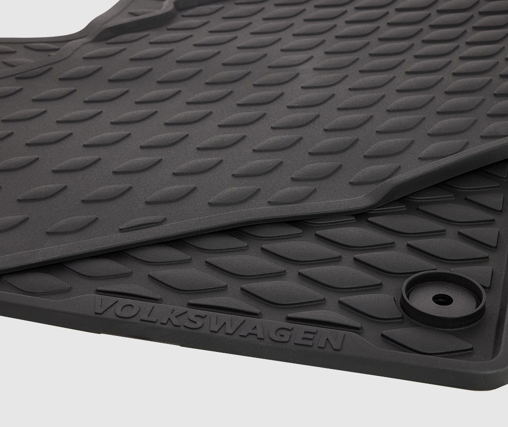 All-weather floor mat, 1st seat row (RHD) - for vehicles with carpet floor
