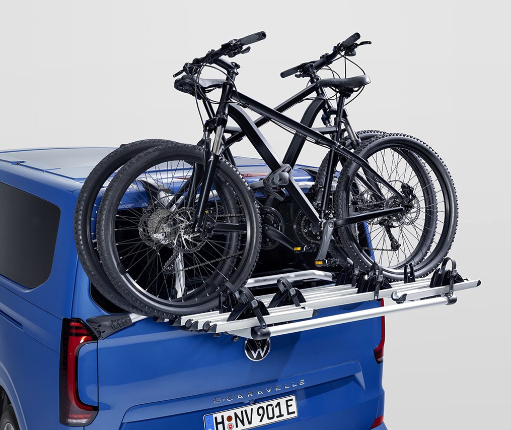 Tailgate bicycle carrier - for up to 4 bikes