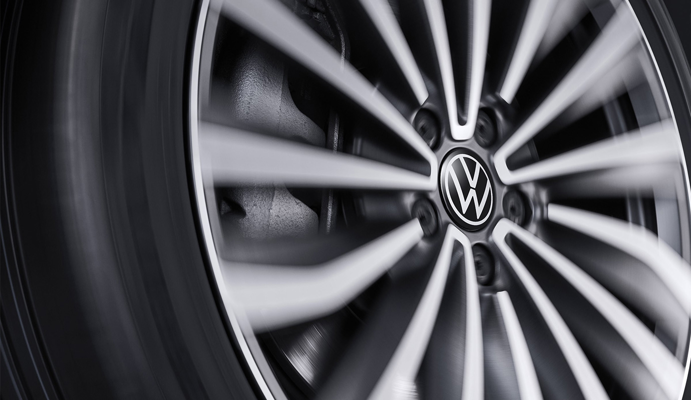 Volkswagen Genuine dynamic hub caps
