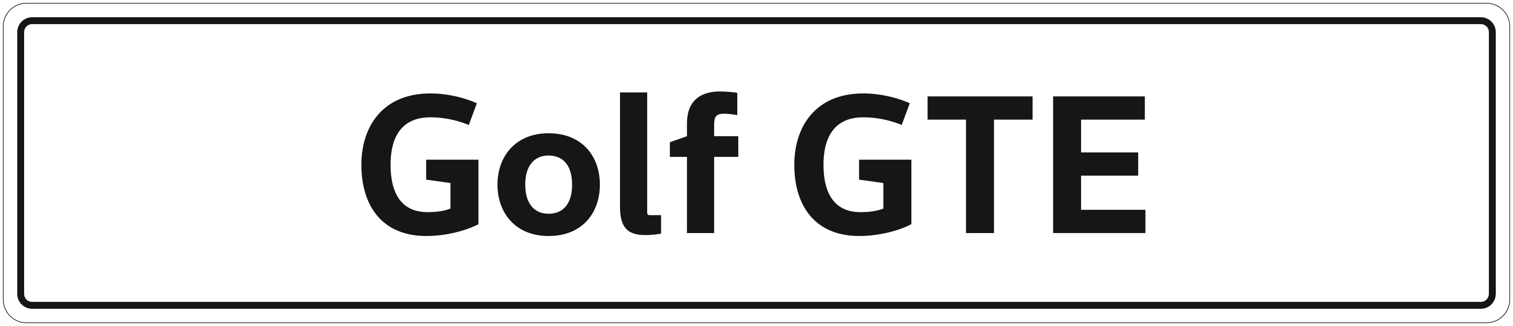 Golf GTE