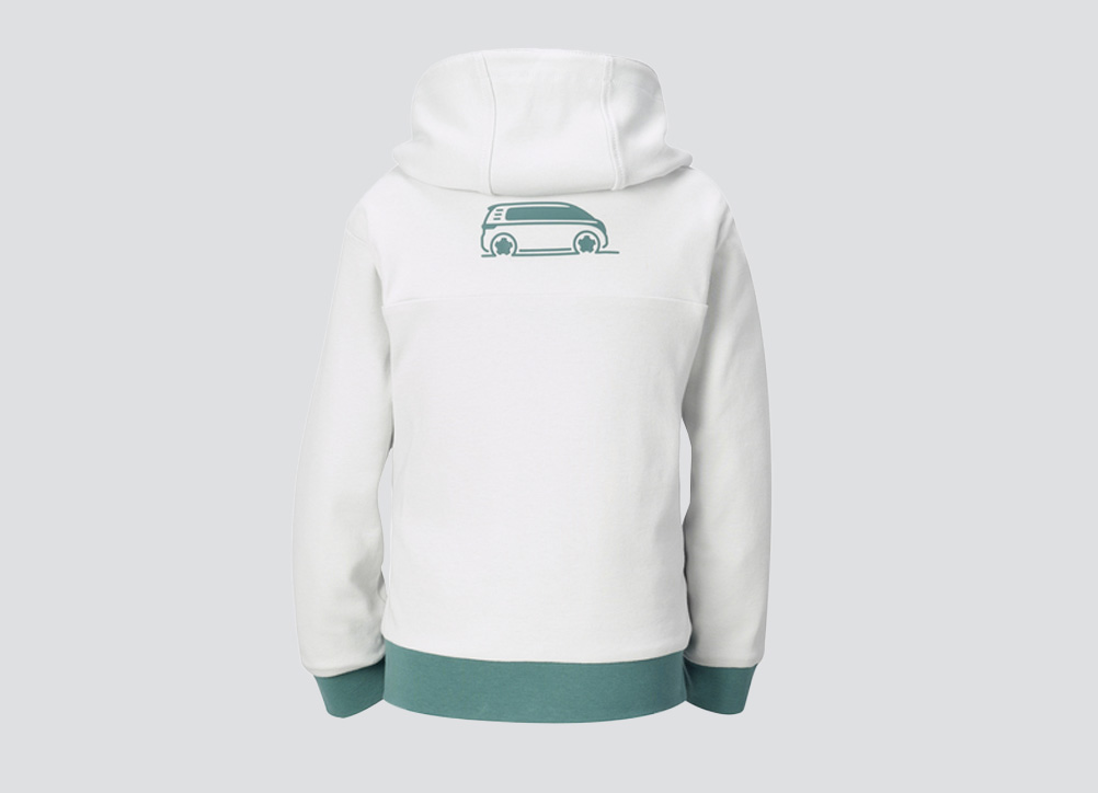 Kids' reversible jacket with hood