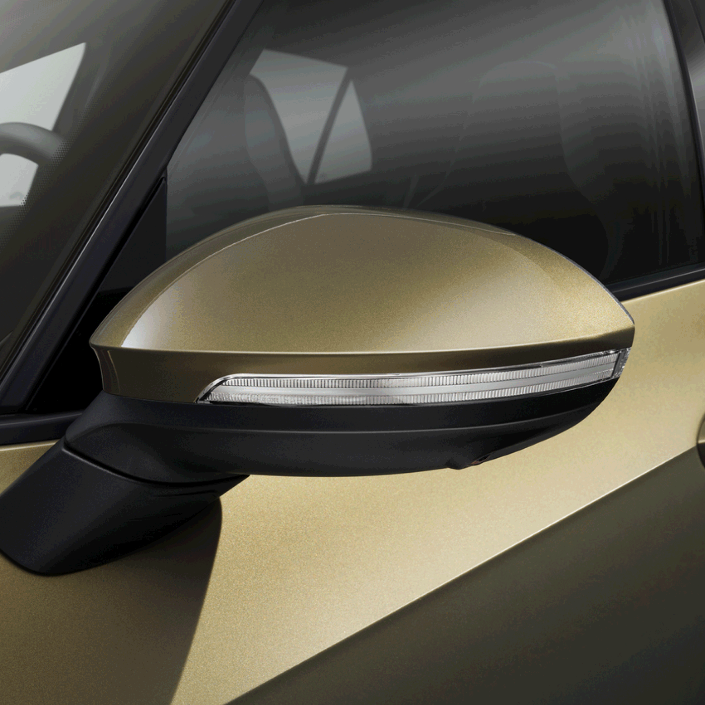 LED exterior mirror indicators