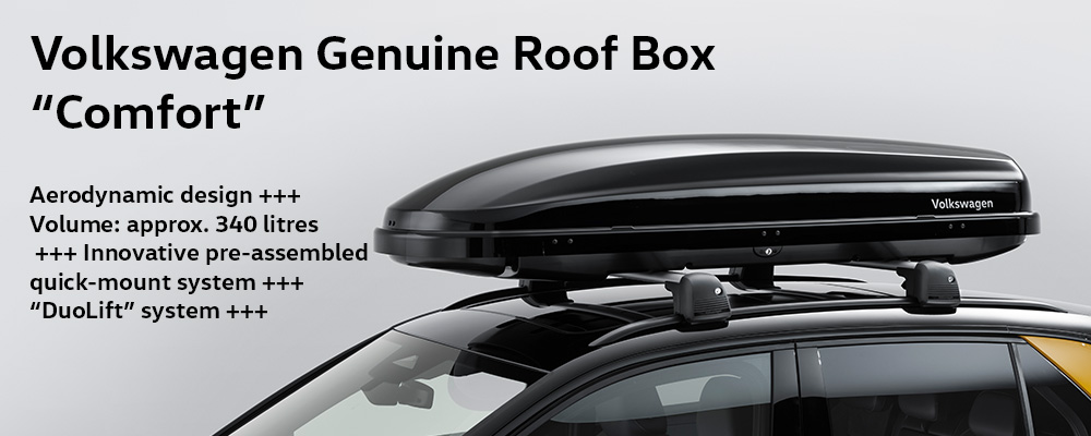 Volkswagen Genuine Roof Box "Comfort"