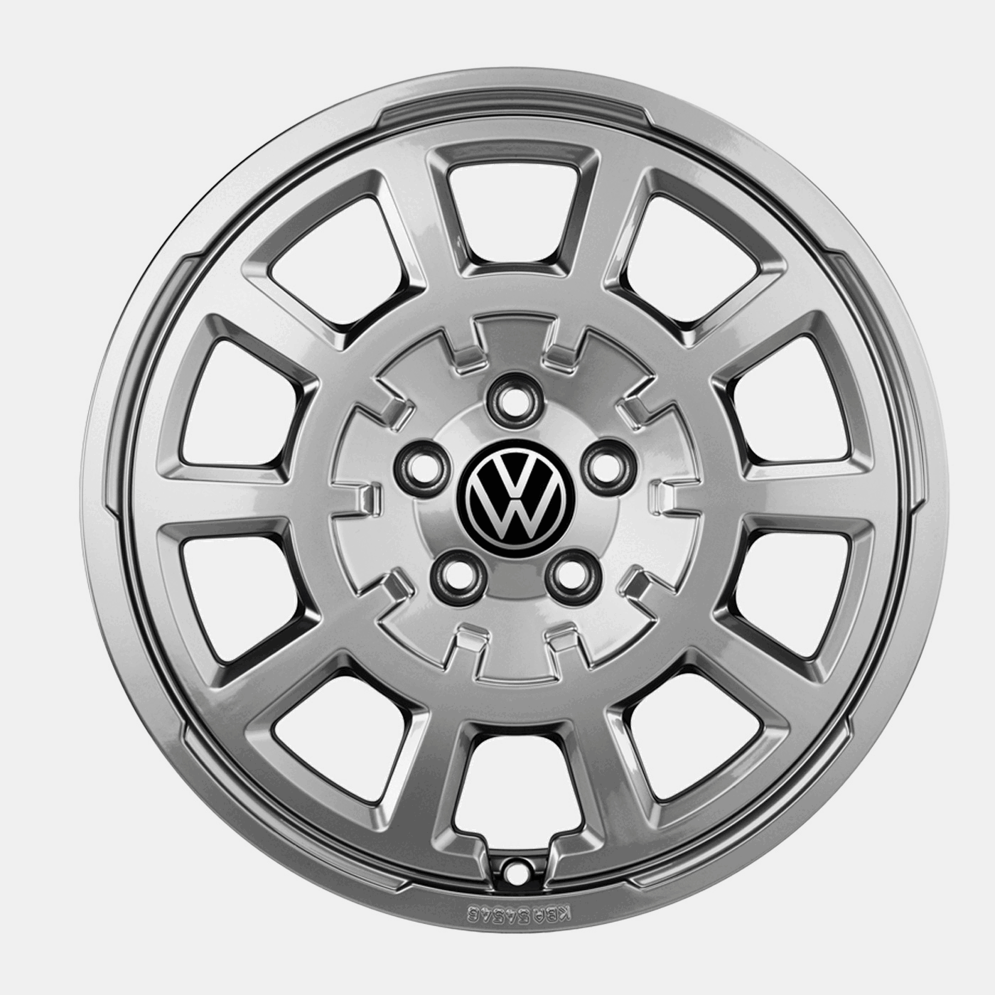 Volkswagen Genuine Alloy wheel "Buffalo" in Grey metallic